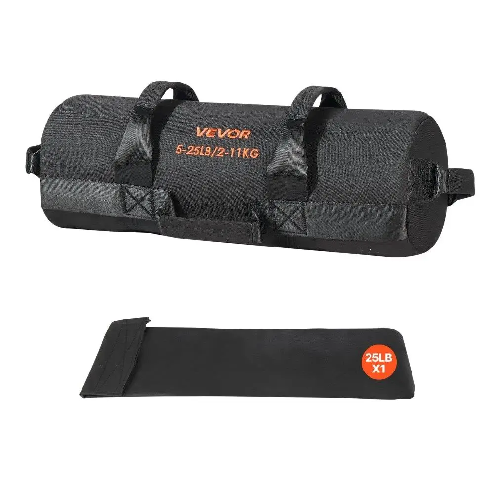 Bolsa de arena de entrenamiento resistente para crossfit y entrenamiento de pesas, bolsa de acondicionamiento de Fitness ajustable de 5-25 libras