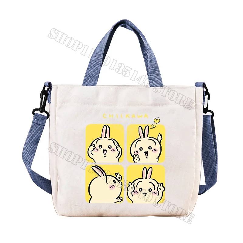 Chiikawaes Umhängetasche mit Anime-Charakter-Aufdruck, Kawaii Tragbare Große Kapazität Schreibwaren-Aufbewahrungstasche, Geschenke im Trend – Detail 2