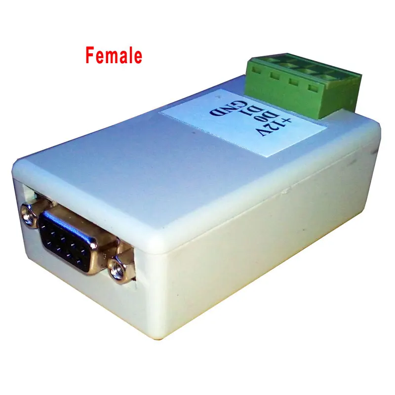 RS232 Barcode Reader Male/Female Serial Port RS232 To Wiegand WG26/34/232