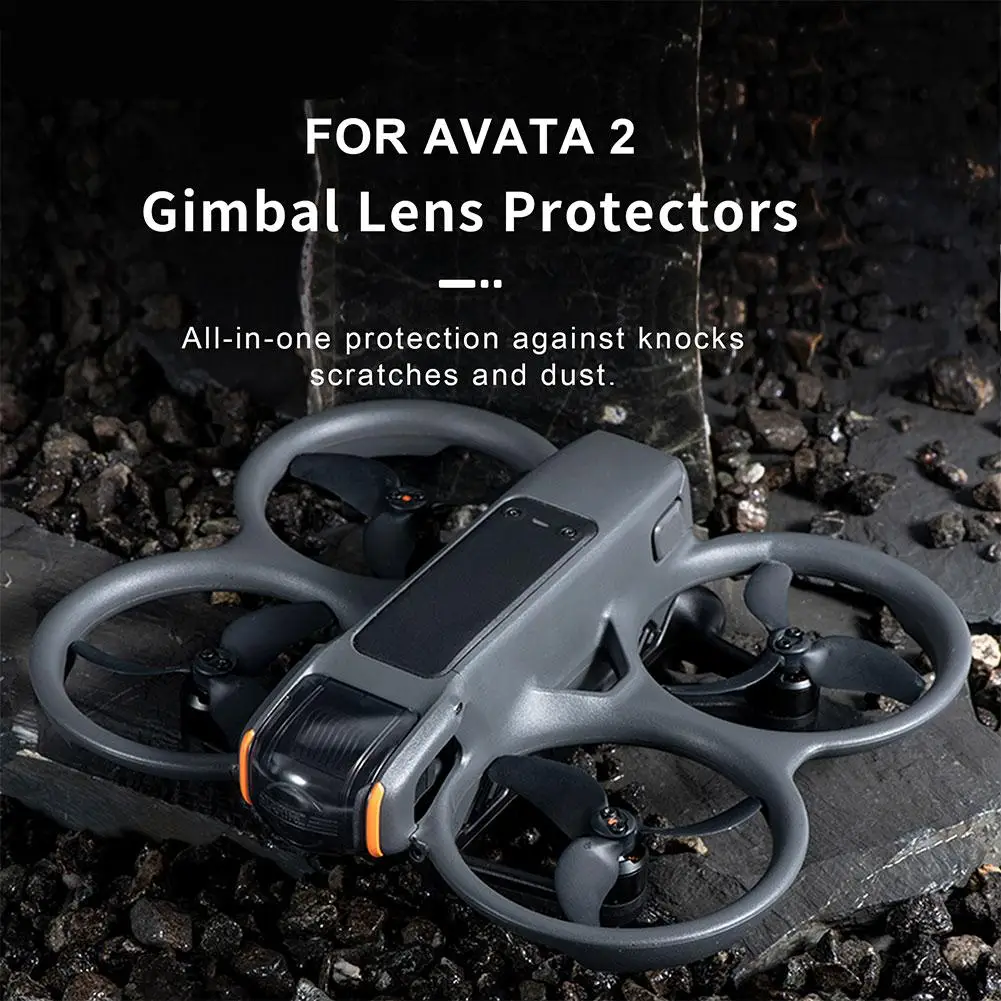 

Uav Lens Protection Cover Multi-functional Aerial Camera Head Protection Shuttle Front End Safety Device For DJI AVATA2 P8T2