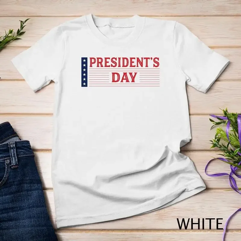President s Day Tee US Flag Shirt Cool Presidents Lover Gift Unisex T shirt