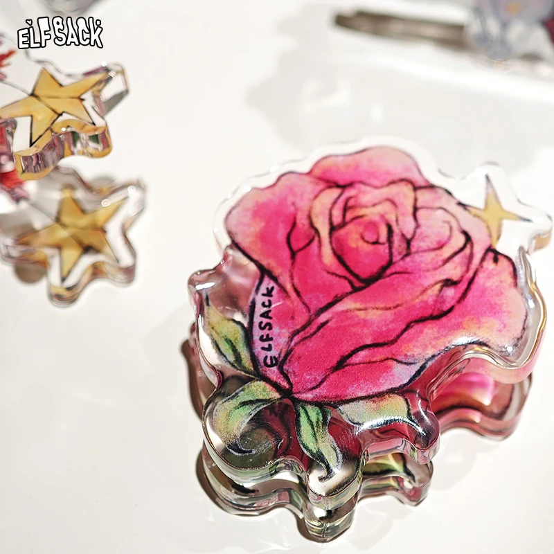 

Elfsack 2025 Summer New Arrivals Fun Funny Personalized Cute Wallet Holder Bookmark Bill Holder