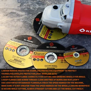 125 -mm -Metallschneidscheibenschleifenwinkel für Edelstahl Schneidstahl Schneidklinge Stahlharzklinge 8 Hauptverkaufsdiskussionsbrüche - №6