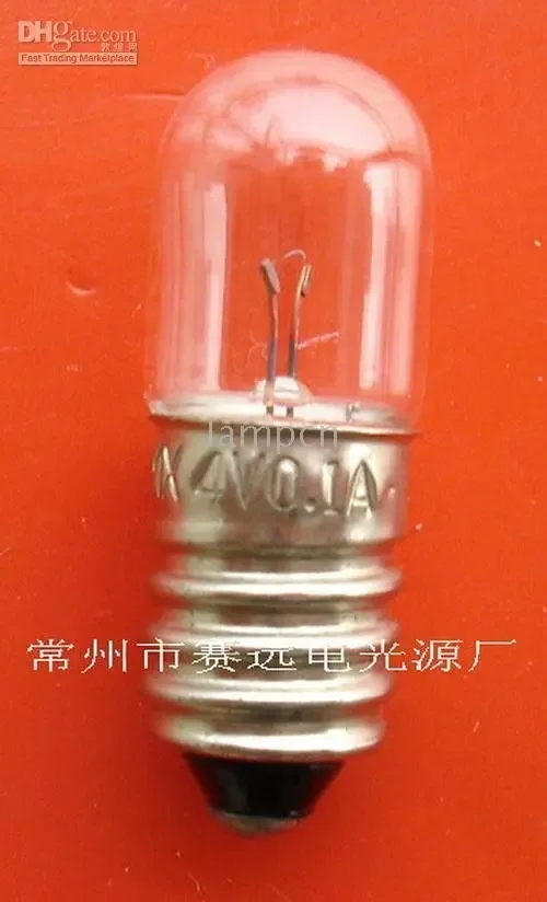 

2025! e10 t10x28 4v 0.1a a112 NEW! miniature lamp sellwell lighting