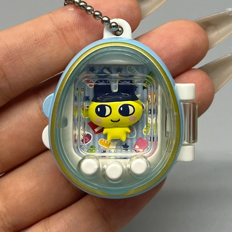 แทมาก็อตจิของแท้จาก Ins Stock รุ่นโบราณ รุ่นที่สี่ แบบจี้ห้อยคอ ลายการ์ตูนน่ารัก ของตกแต่ง