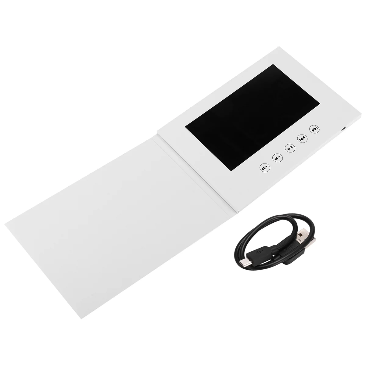 بطاقات كتيب فيديو جديدة مقاس 7 بوصة للعروض التقديمية ومشغل الإعلانات الرقمية وشاشة تحية فيديو مقاس 7 بوصة