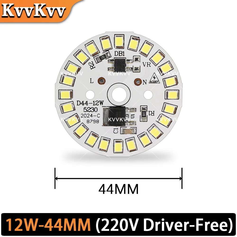 AC220v Led Pcb SMD2835 3 واط 5 واط 7 واط 9 واط 12 واط 15 واط 18 واط المتكاملة Ic سائق Led الخرز الذكية IC SMD مصباح ليد مصدر لتقوم بها بنفسك لمبة LED