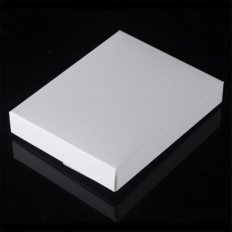 150pcs/lot Kraft Paper Gift Boxes Cake Knife and Fork Packing Box DIY Handmade Blank Favor Clover Paper Boxes16*12.6*2.5cm