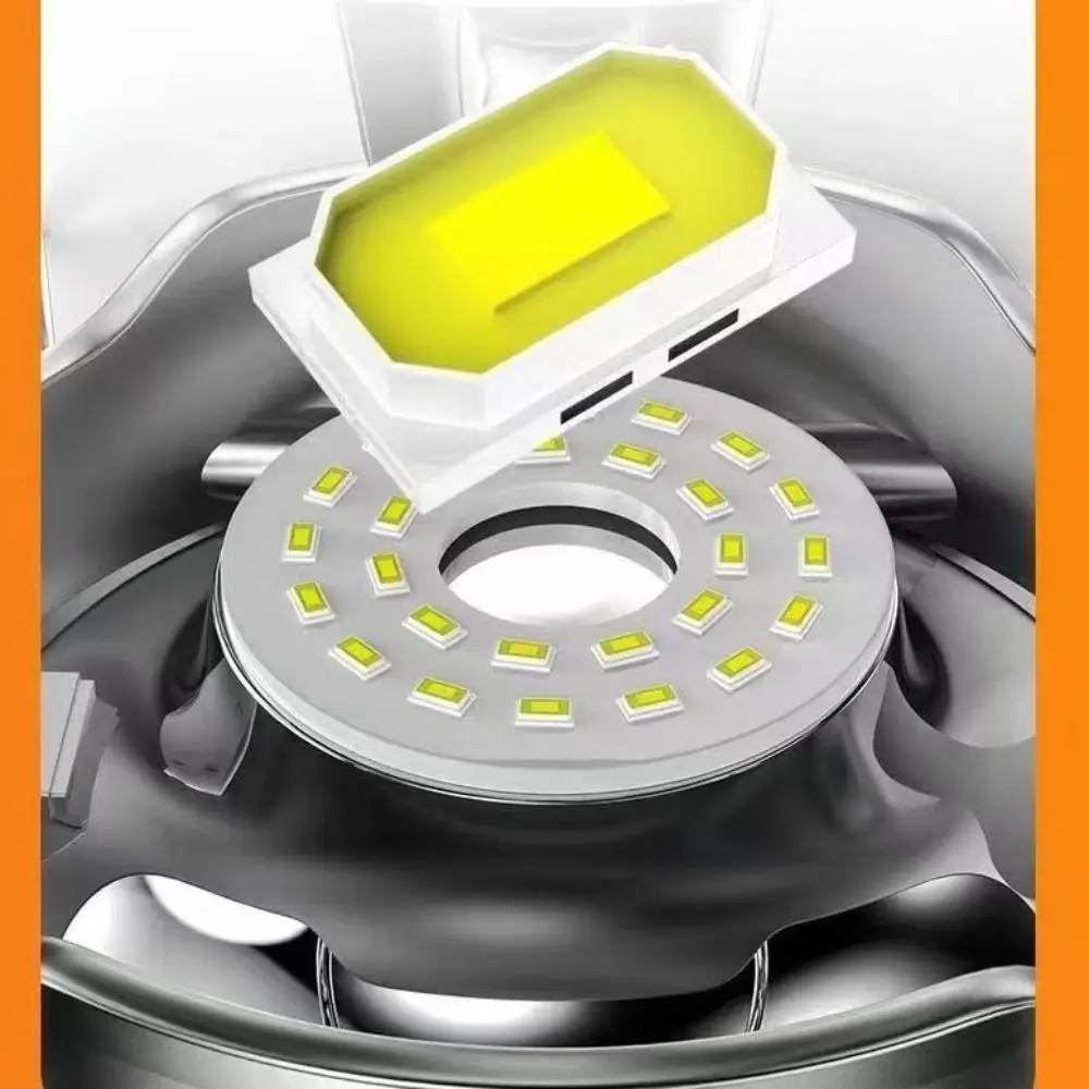 Solar Powered Solar Camping Lantern USB Charging Portable LED Fan Lantern Stretchable 5W Portable Electric Fan Hiking