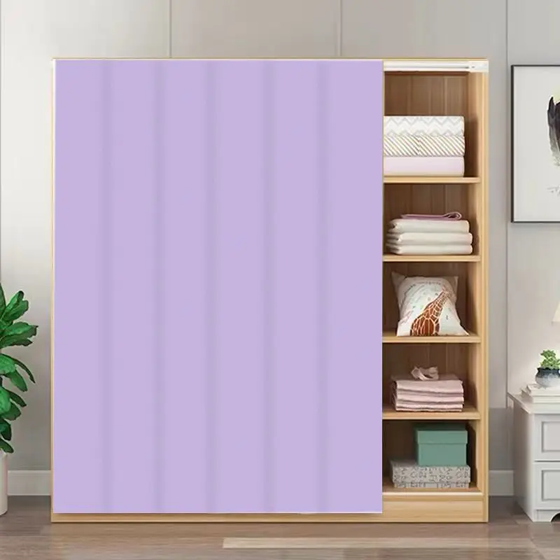 VIKAMA Solid Color Noren Door Curtain Minimalist Closet Conceal Tapestry Room Divider Entryway Bedroom Kitchen Partition Drape