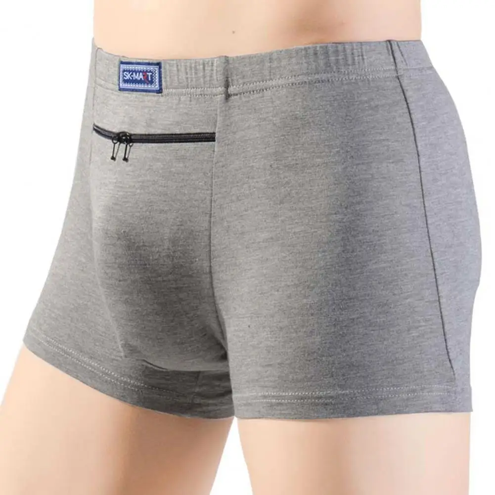 High Elasticity Men Boxers Men Boxer Briefs High Elasticity Men's Boxers Seamless Breathable Quick Dry Underwear with Soft - Image 2