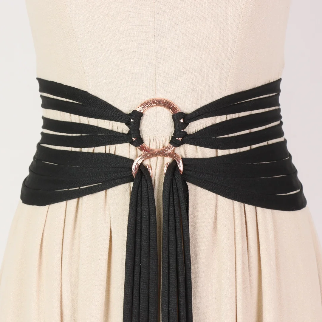 Halloween Medieval Elf Waist Belt Vintage Tree of Life Buckle Corset Sash Cosplay Party Dress‑up Costume Accessory - view 6