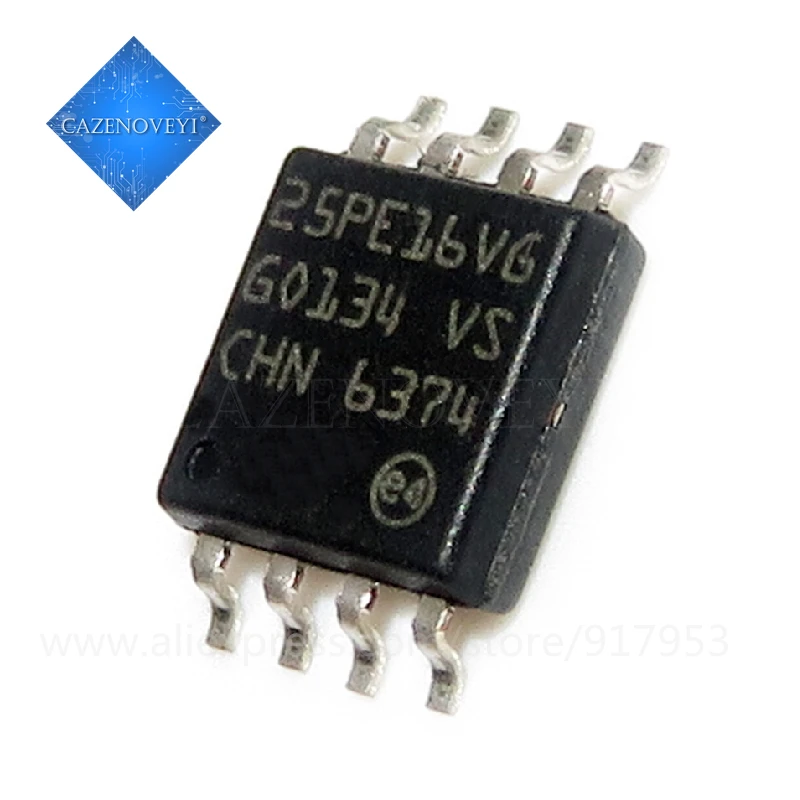 

5pcs/lot M25PE16 M25PE16-VMW6TG 25PE16VG SOP-8 In Stock