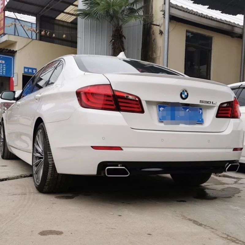 5 Series Tail Throat Modification Square Mouth Modified Exhaust Pipe Square Tail Throat Rear Lip