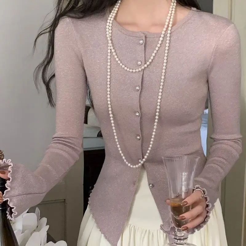 

Свитера Джемперы Женская модная женская одежда для поездок на работу Технические трикотажные изделия Бесшовные трикотажные изделия Эластичная термооснова