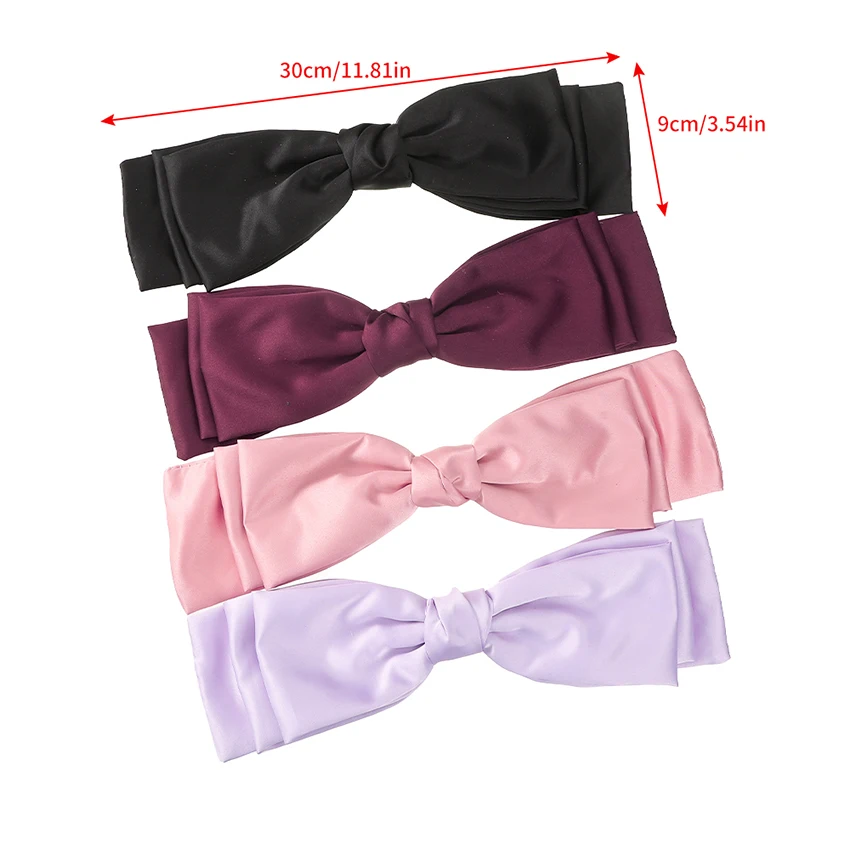 Oversized Three-Layer Bow Girl Hairpin Alloy Bottom Clip Trend Headdress Spring Barrette Hair Clip Hair Accessories For Women