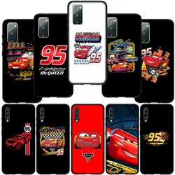 Cars Lightning McQueen 95 Red Phone Cover Case for Samsung Galaxy A10 A20 A22 A30 A31 A32 A50 A51 A52 A53 A72 A33 A73 Casing