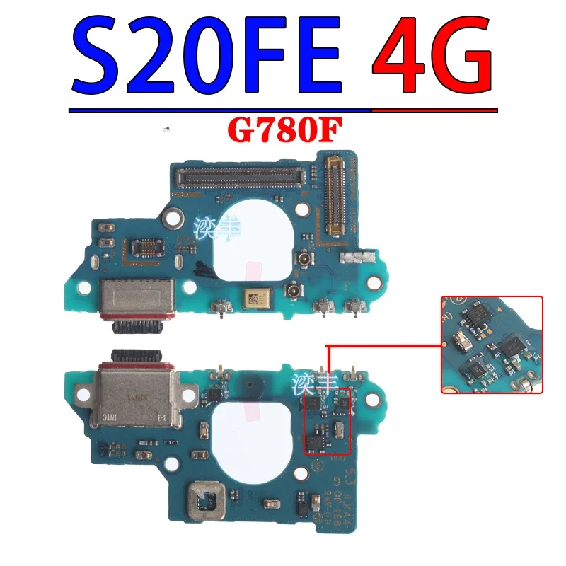 Usb Dock Charger Port for Samsung Galaxy G977 G981 G986  G988 G970 G780 B N U V S10 Lite S20 Fe Plus Ultra Charging Board Module