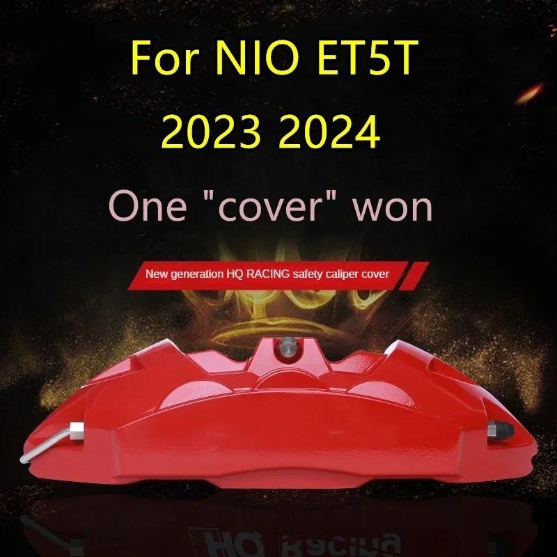 2023 2024 For Nio ET5T Car Brake Caliper Cover Front Rear 3D Aluminum Metal Kit Wheel Modification Decoration