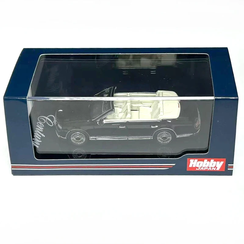 Hobby Japan 1/64 Scale HJ643019CBK Toyota Century Convertible Black For Collection