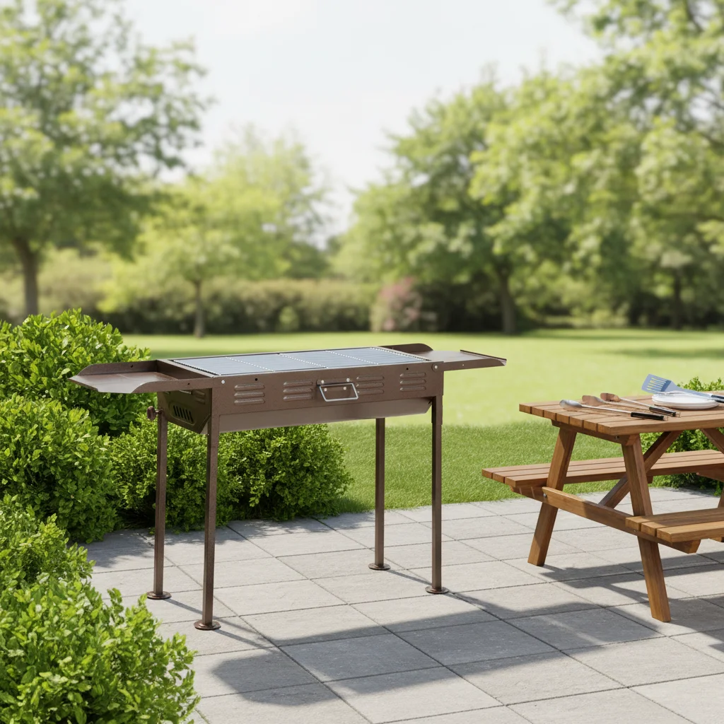 

Outdoor Charcoal Barbecue Grill Portable Folding Charcoal Grill Camping Bbq Grill Picnic Factory Manufacture