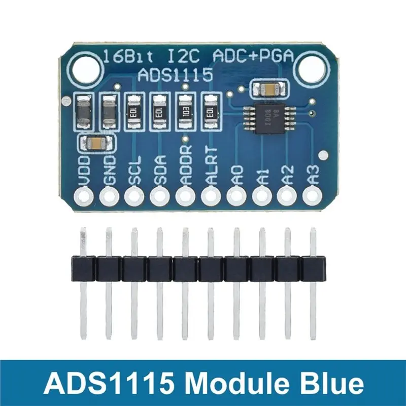 [B24B!】 High-Precision 16-Bit 4-Channel I2C ADS1115 ADC Module 4 PCS For Arduino For Raspberry Pi