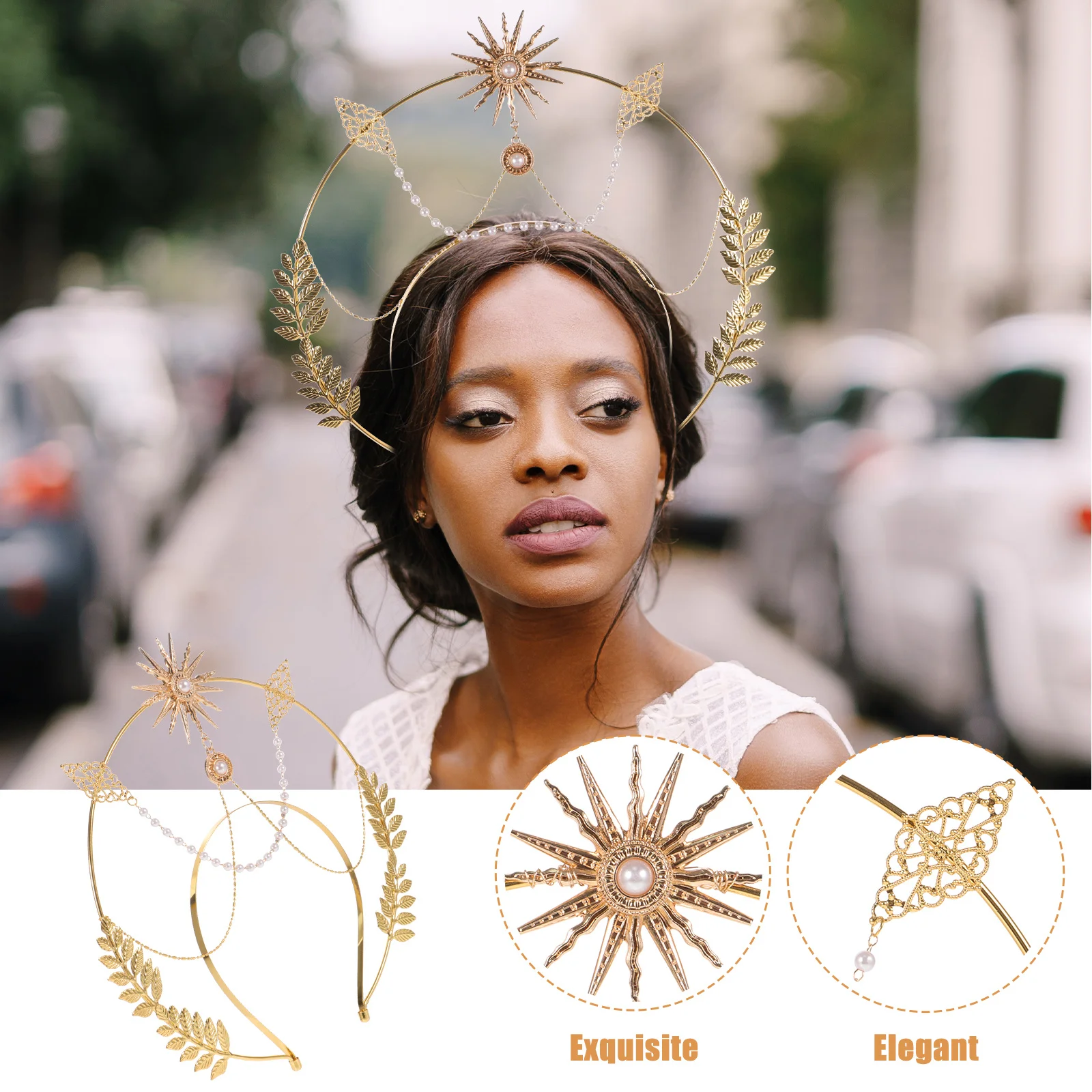 

1 шт., повязка на голову с короной для женщин, легкая вечерние повязка для волос для взрослых, карнавальные повязки на голову для взрослых, головной убор, аксессуары для волос