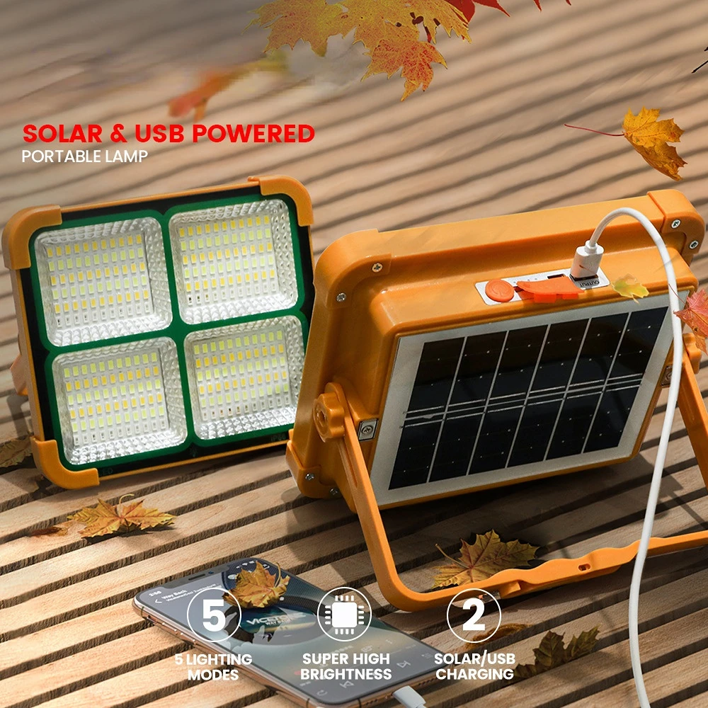 

Portable Portable Portable Solar Throwing Light 100W200W Super Bright Outdoor LED Camping Light Solar Emergency Light