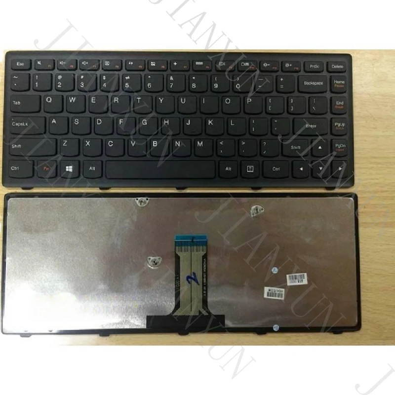 S+New For Lenovo G400AS G400S G405S G410S N410 Z410 S410P US Keyboard BLACK