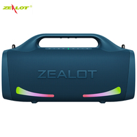 ZEALOT S79 Portable Wireless Speaker 100W BT5.2 IPX7 Waterproof RGB Lights Stereo Scene HiFi Sound Long Playtime Subwoofer