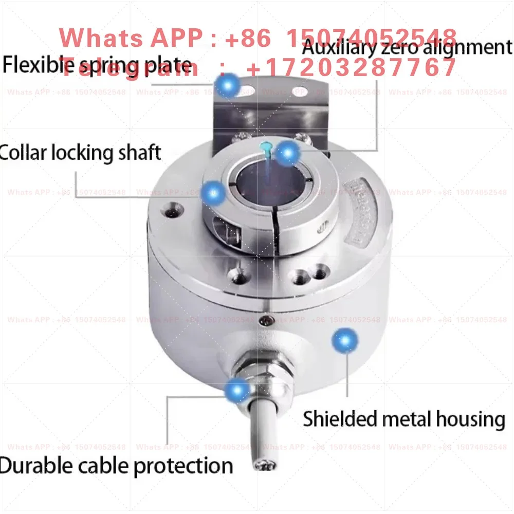 Durable K50 5000PPR 1024PPR Mechanical 15mm Hollow Shaft Incremental Encoder(1pcs)