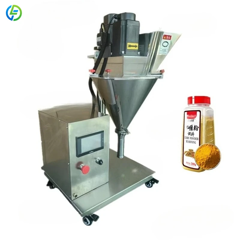 FuLai Packing Additive Powder Toner Dry Spices Detergent Talcum Food Semi Automatic Powder Filling Machine Customized