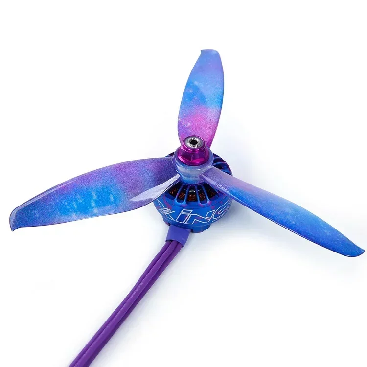 4pcs/2pairs Gemfan Windancer 5043 Propeller Sky Color T5043C 5x4.3 Inch PC 3-Blade CW CCW Propeller FPV Racing Drone Freestyle