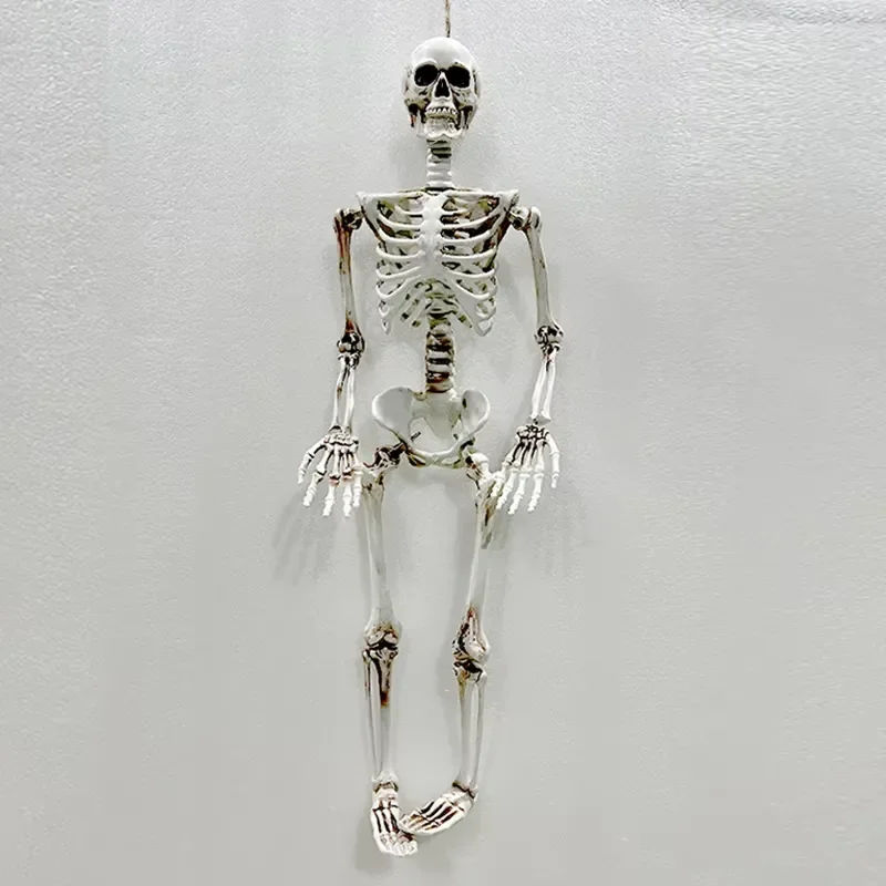posable full body model halloween prop movable joint decoration for haunted house yard party indoor outd