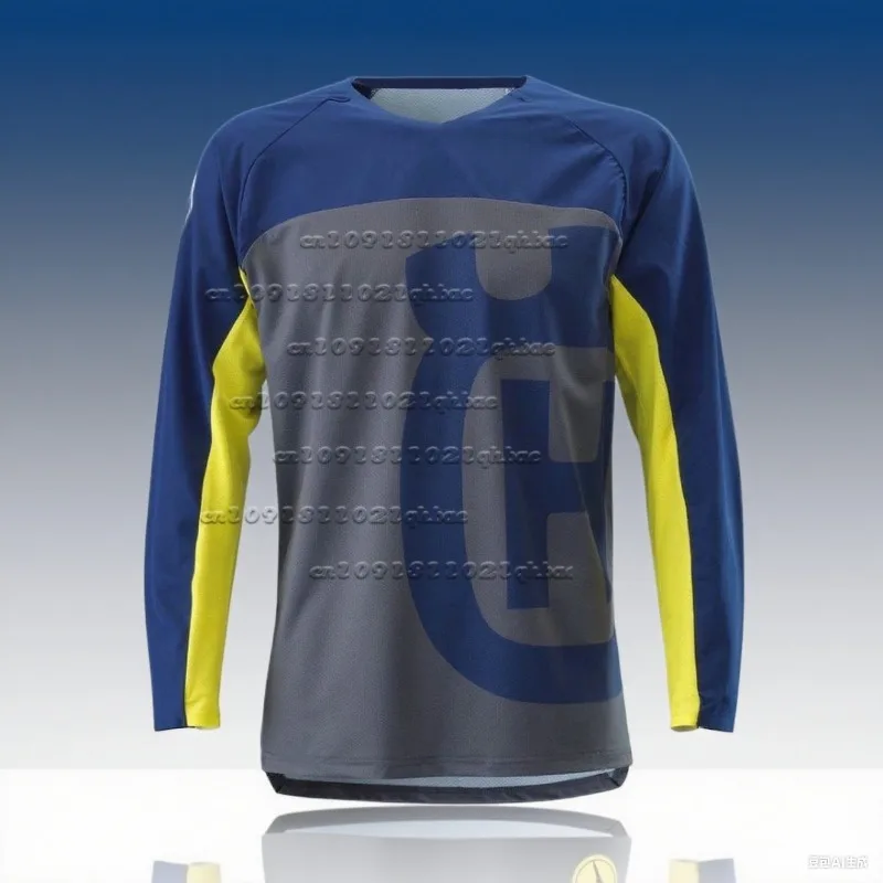 

Новейший быстросохнущий дышащий топ с длинными рукавами и принтом 2025 года для велоспорта