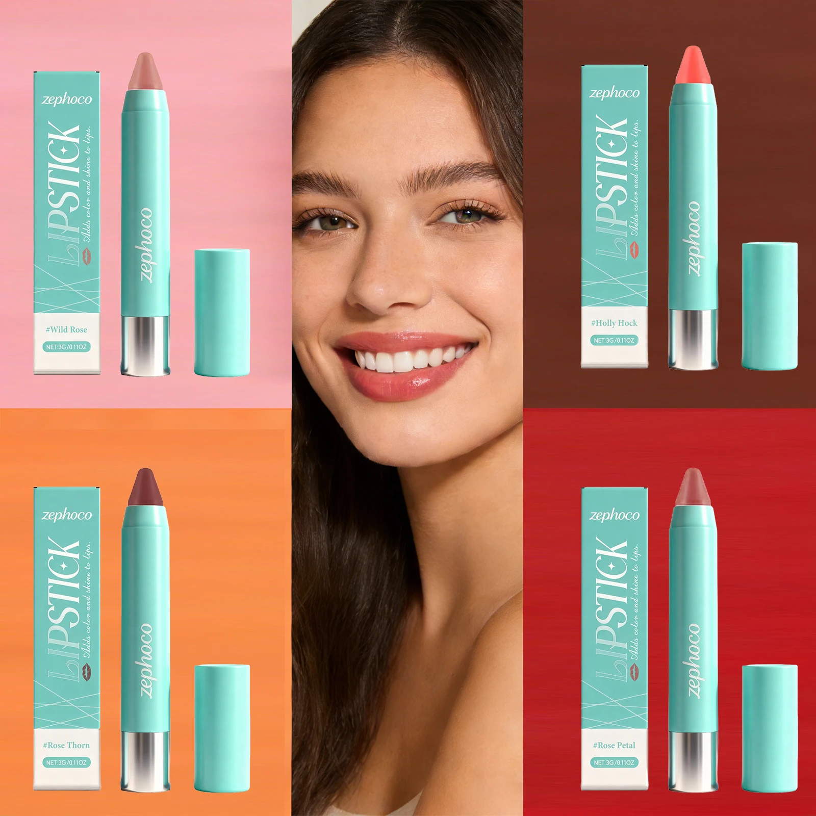 

Lipstick Pen Velvet Matte Lipstick Retro Moisturizing Lip Pencil Waterproof Long Lasting Color Lip Makeup Cosmetic