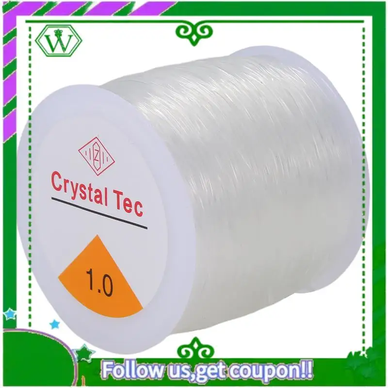 

Эластичная нить A18P-Clear Bead Cord Crystal для изготовления украшений, браслетов, ожерелий, нити для бисероплетения