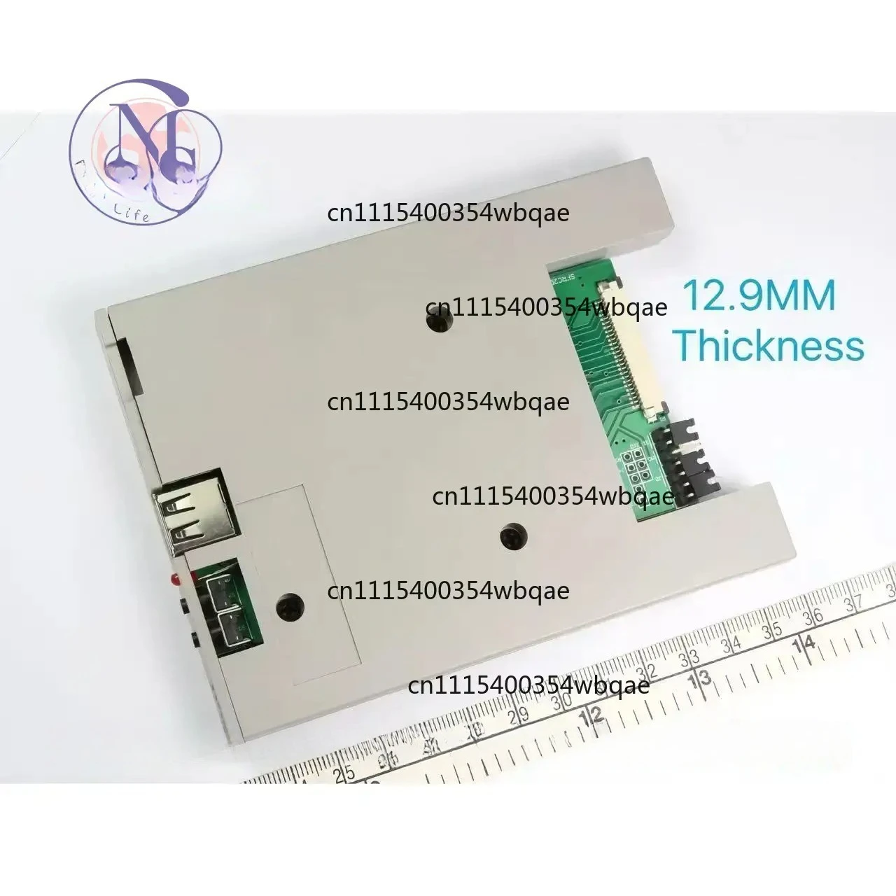 ZOCI-FOR-SFR1M44-DU26 USB Floppy Disk Emulator 12.9mm Thickness Fit Embroidery Machine Replacement Part