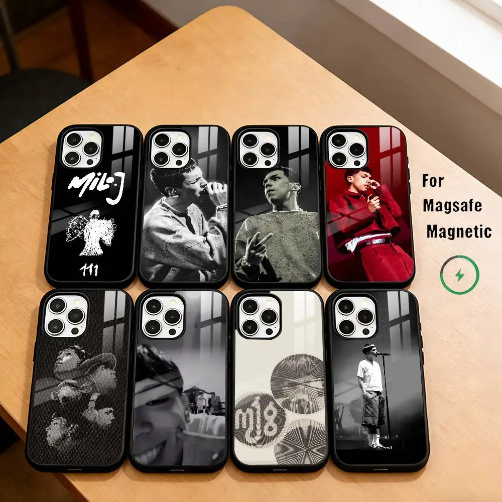 

A-Argentine rapper M-Milo J Phone Case For iPhone17,16,15,14,13,12,11 Plus,Pro Magnetic For Magsafe Wireless Charging