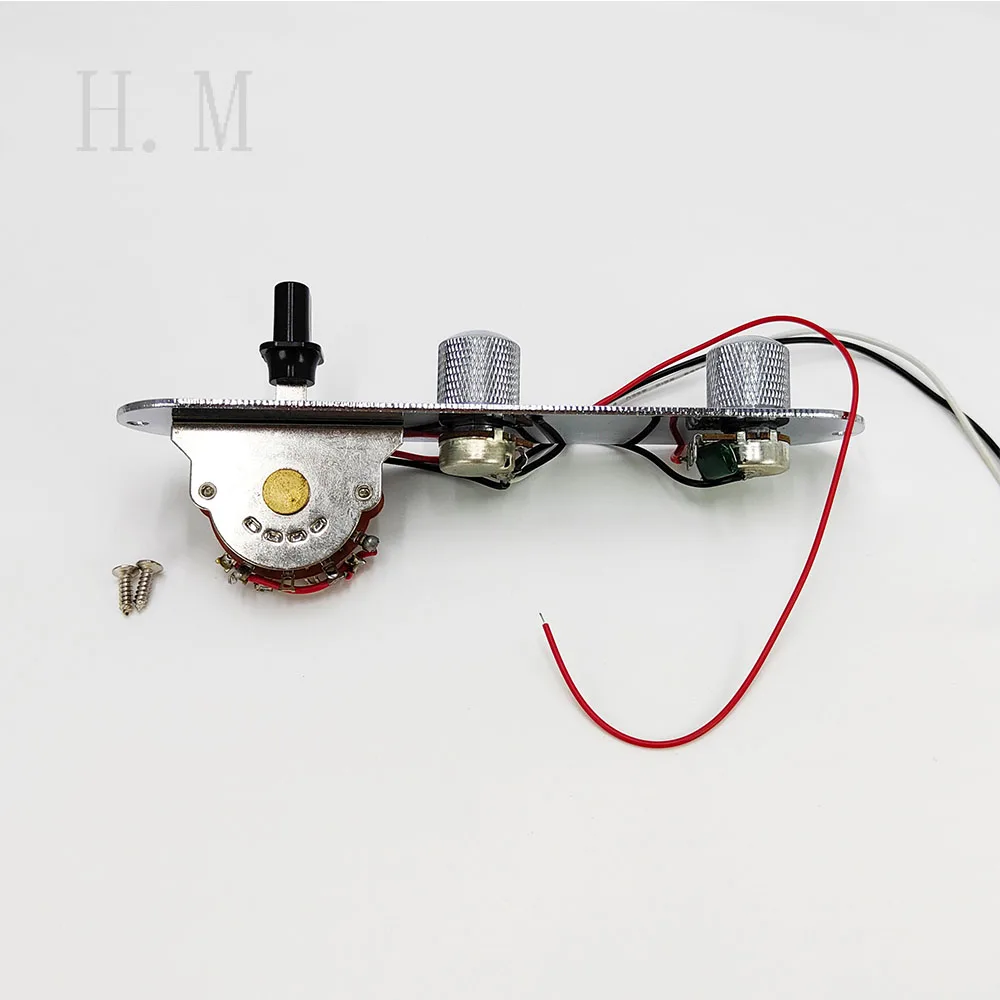 3 طريقة التبديل ميتالور تيلي لوحة التحكم سلكية مسبقًا لتيلي المذيع مع مقبس الجيتار لوحة دوائر كهربائية للجيتار