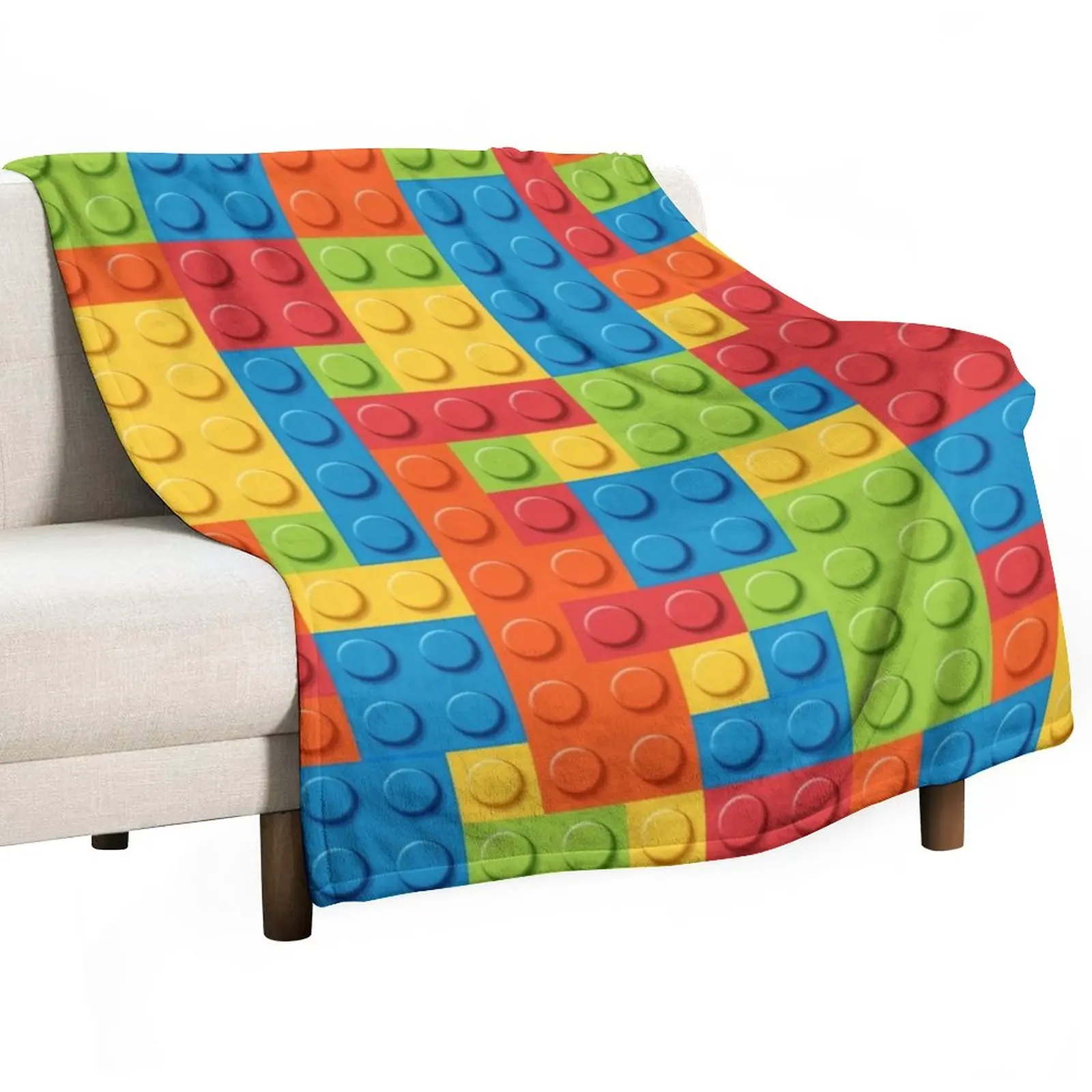 

Bricks Throw Blanket Decorative Sofa Blankets Loose Blanket manga