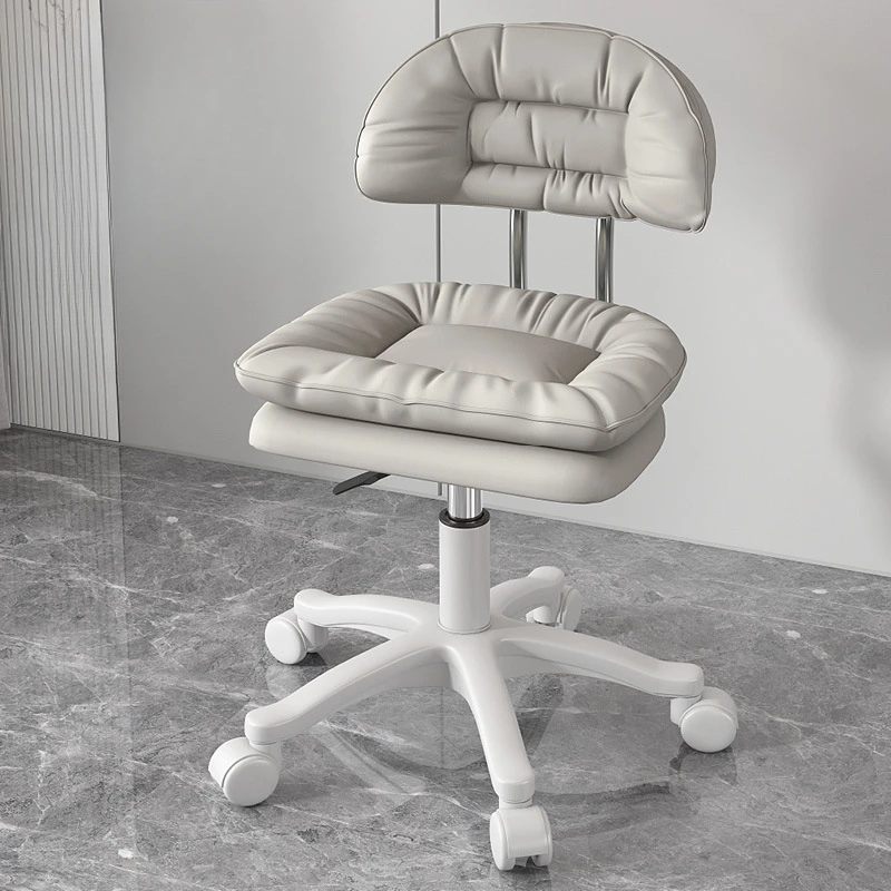 Makeup Beauty Barber Chair Salon Hair Salon Swivel Hairdressing Cosmetic Saddle Pedicure Recliner  Furniture