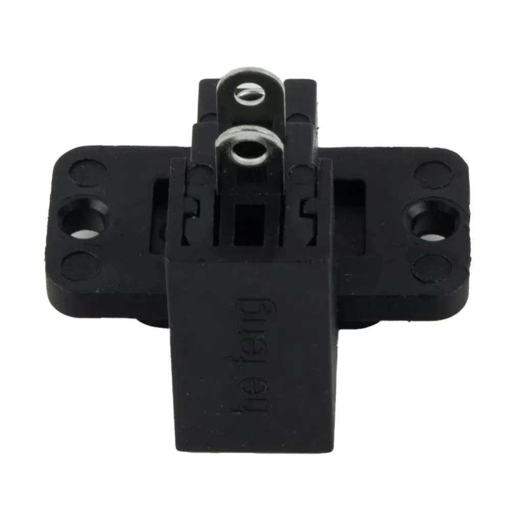 Foro di ricarica per auto elettrica riutilizzabile 6V 12V Porta di ricarica rotonda nera Accessori per auto giocattolo Parti di auto elettriche in plastica