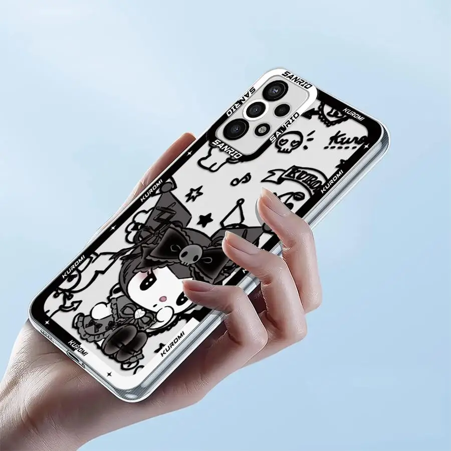 حافظة لهاتف سامسونج جالاكسي A50 A16 A17 A52s A72 A31 A71 A21s A52 A12 A32 A51 غطاء هاتف ناعم سانريو كورومي ماي ميلودي #3