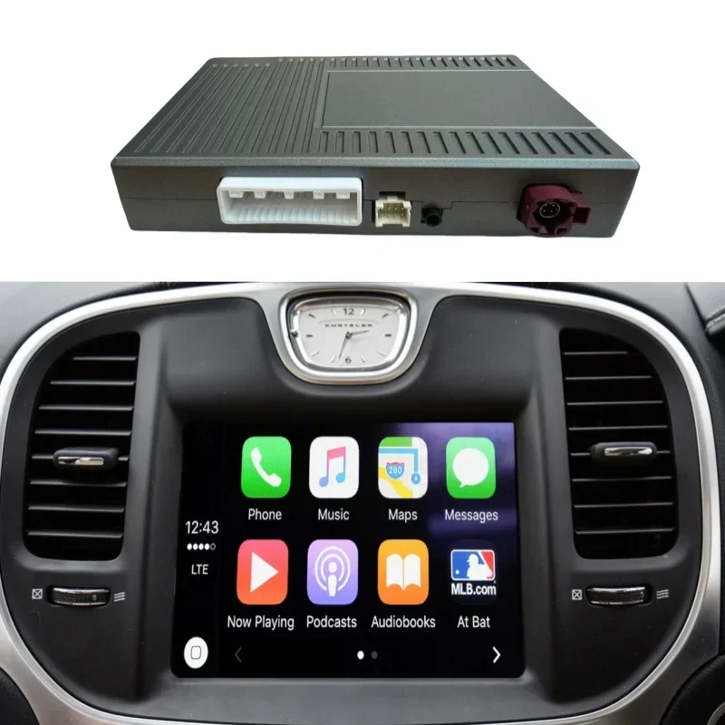 Mirror Link Video Interface Android Music CarPlay for Chrysler 300C Uconnect 8.4 Inch Display RB5 RE2 Navigation