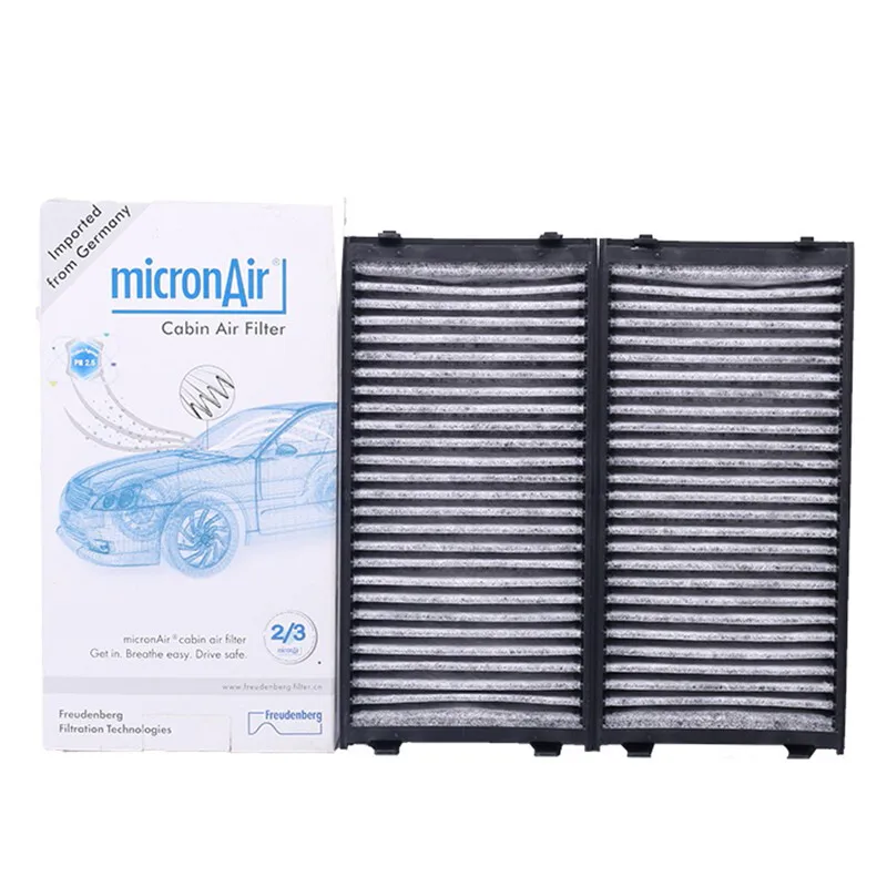 For BMW X5 (E70 F15) X6 (E71 F16 F86) 64316945585 64116945593 micronAir Cabin Filter CF077