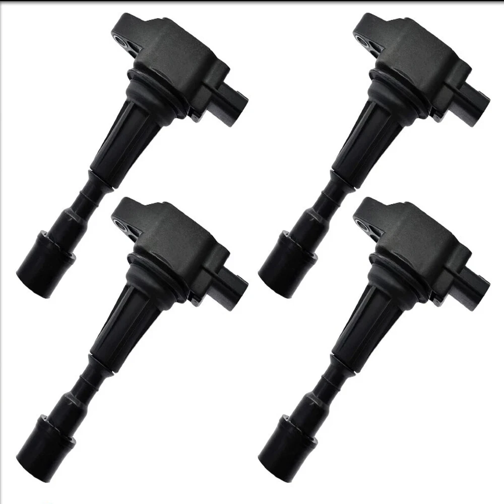 

4 шт. катушки зажигания UF655 для Mazda 2 2011-2014 1.5L L4 ZJ20-18-100 ZJ20-18-100A! ! !