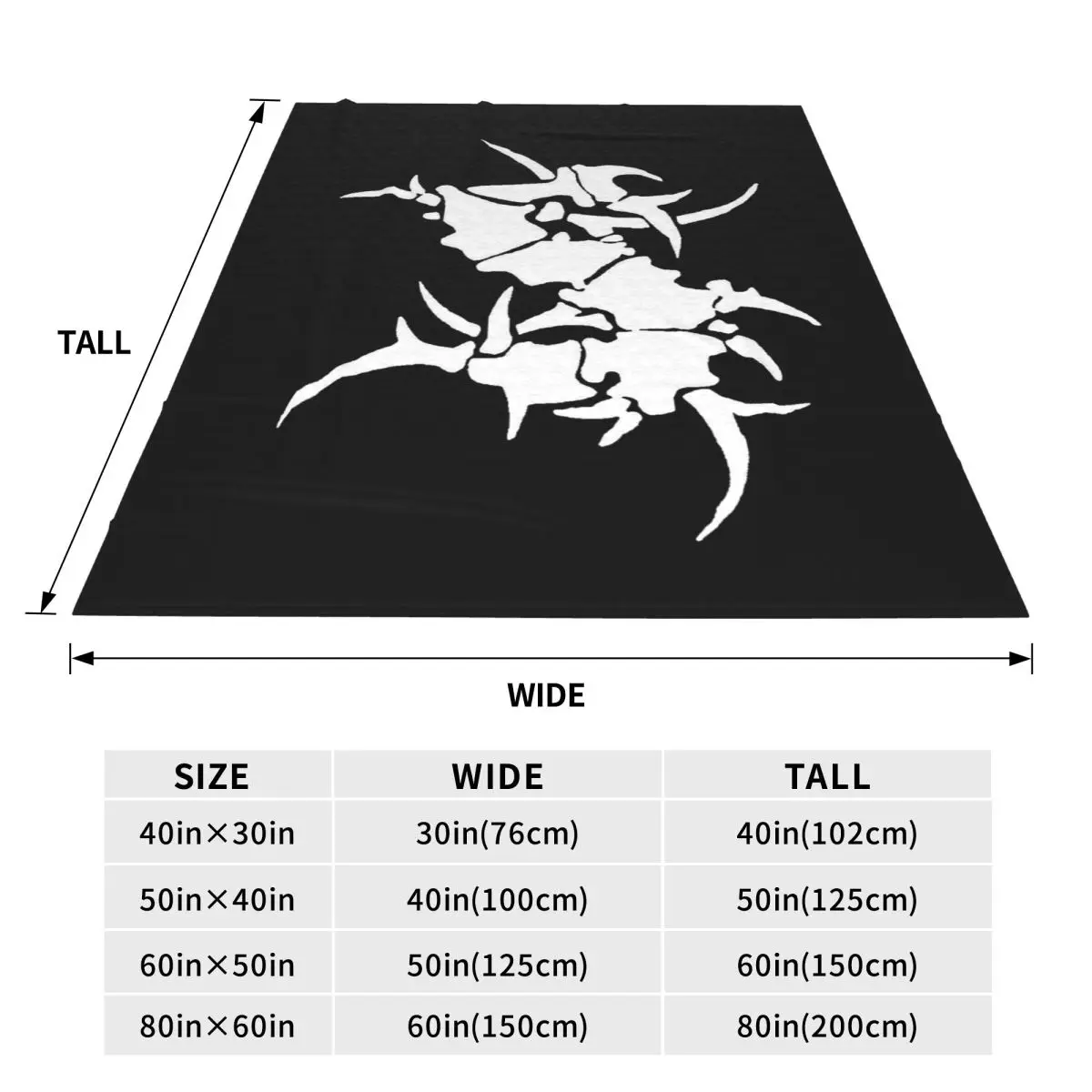 Sepultura Slayer Death Metal Blanket Soft Warm Flannel Throw Blanket Cover for Bed Travel Home Couch