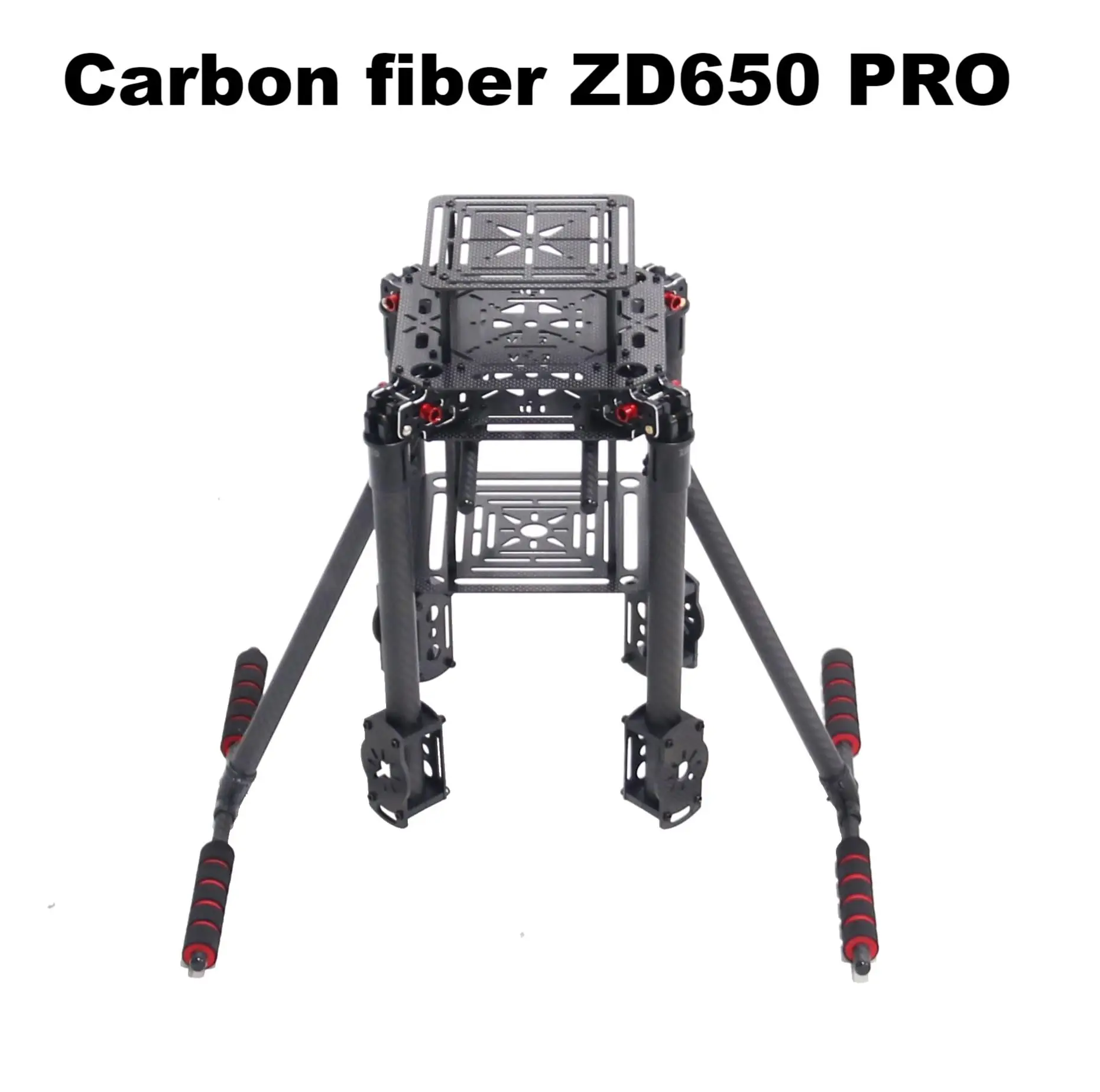 Happy ZD650 PRO 650mm Ardupilot Pixhawk cadre quadrirotor en fibre de carbone FPV Quad avec moteur de dérapage d'atterrissage en Fiber de carbone ESC 40A