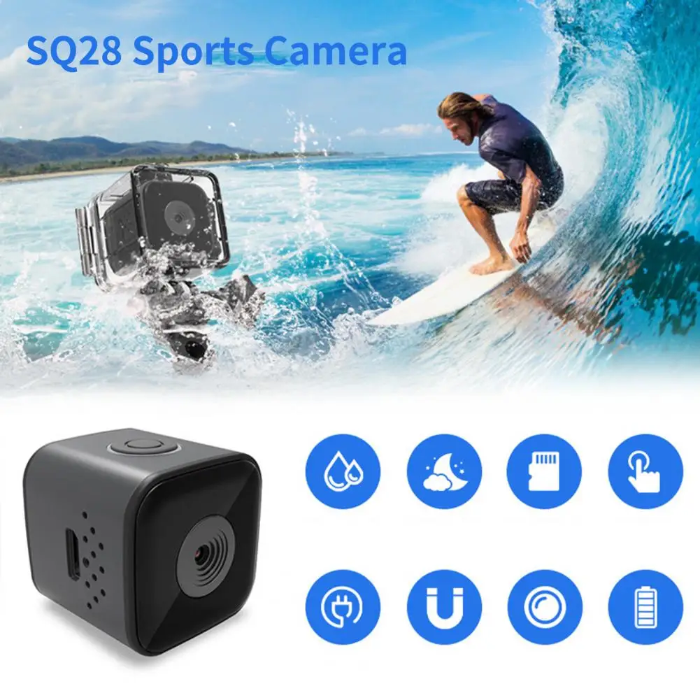 SQ28 Web Video Camera Excellent 1080P Wireless Mini Video Camera Infrared Night Vision Mini Camera for Living Room